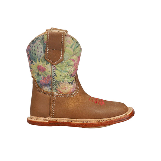 Roper Cowbabies Cactus Square Toe Cowboy Boots (Infant)