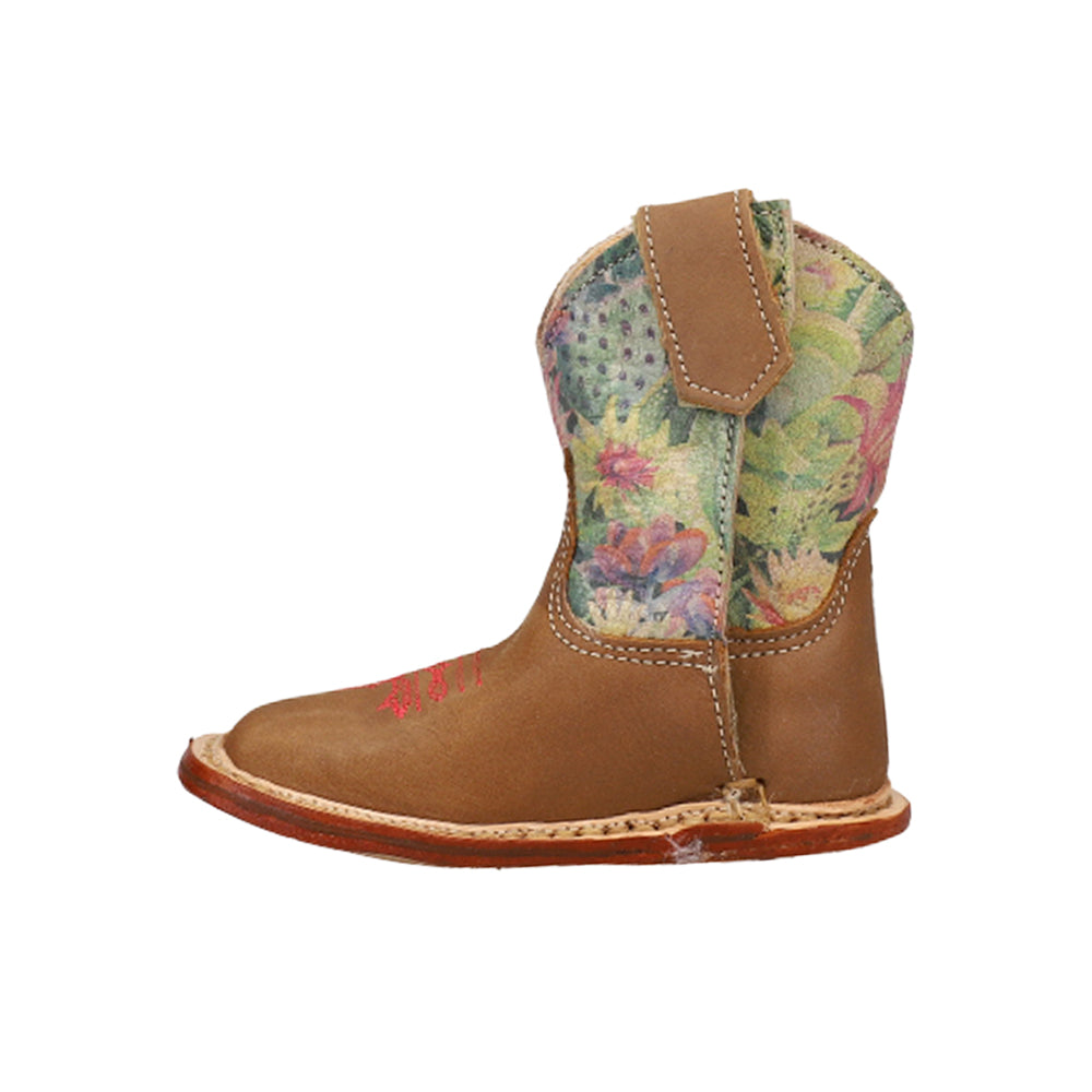 Roper Cowbabies Cactus Square Toe Cowboy Boots (Infant)
