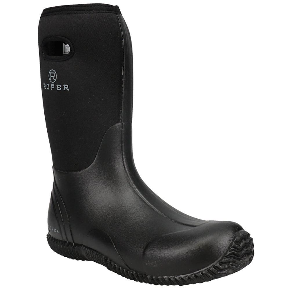 Roper Barnyard Round Toe Pull On Rain Boots