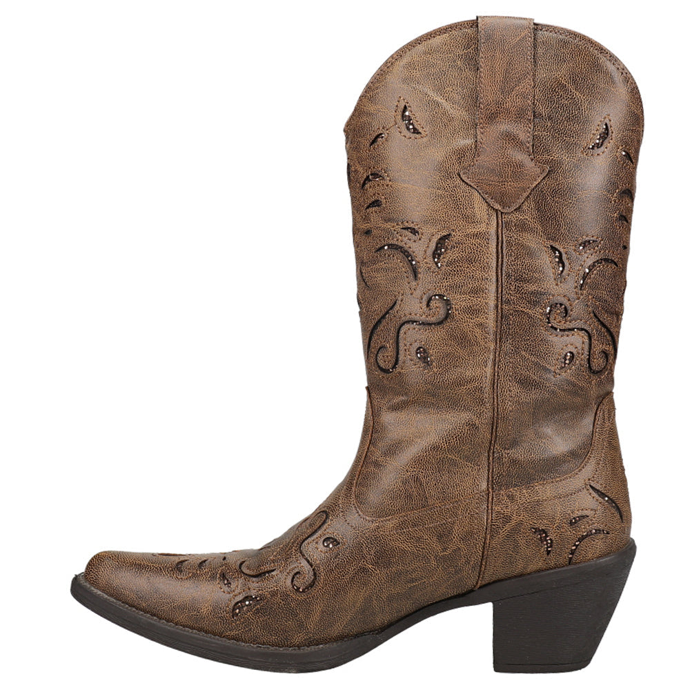 Roper Chloe Snip Toe Cowboy Boots