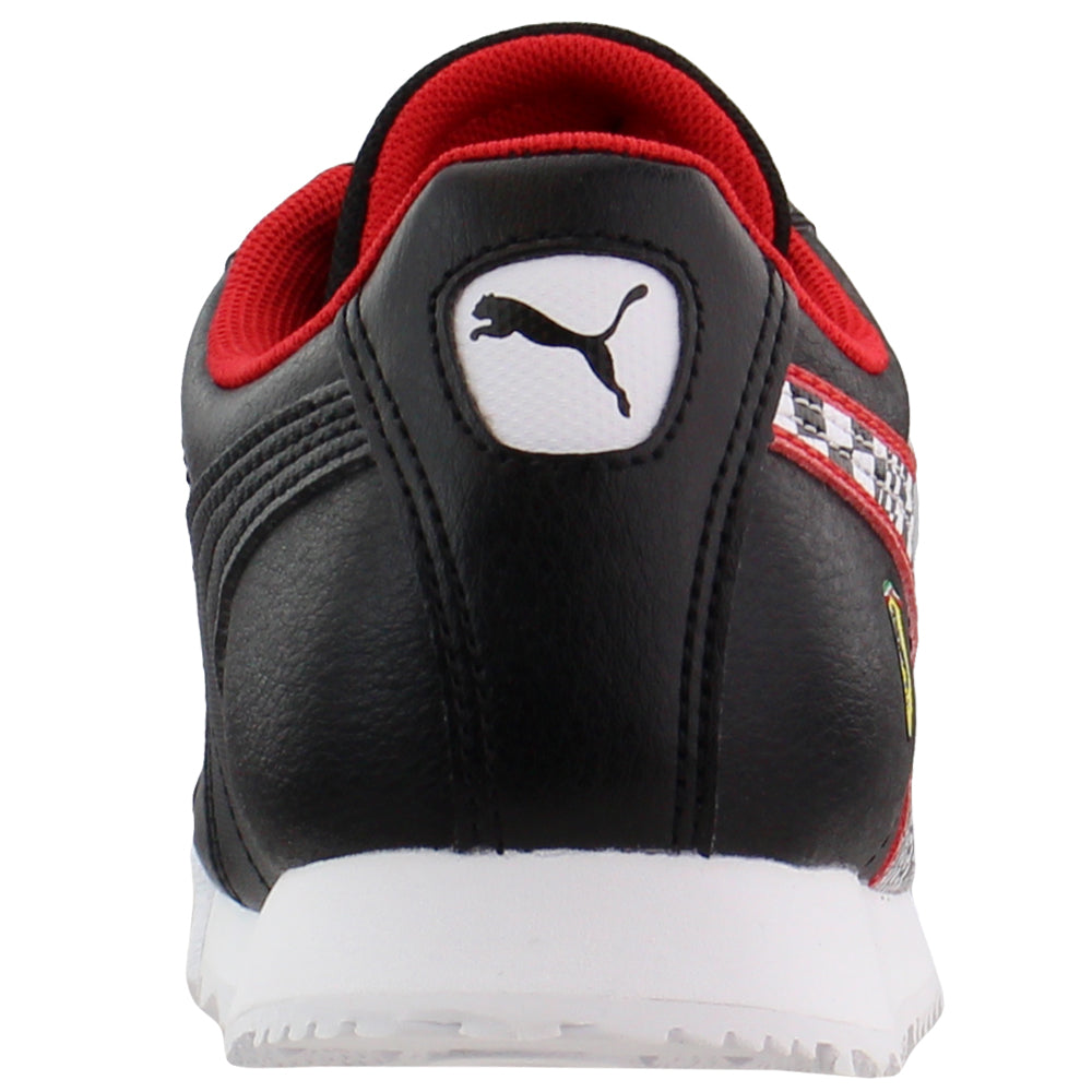 PUMA Scuderia Ferrari Roma Lace Up Sneakers (Youth)