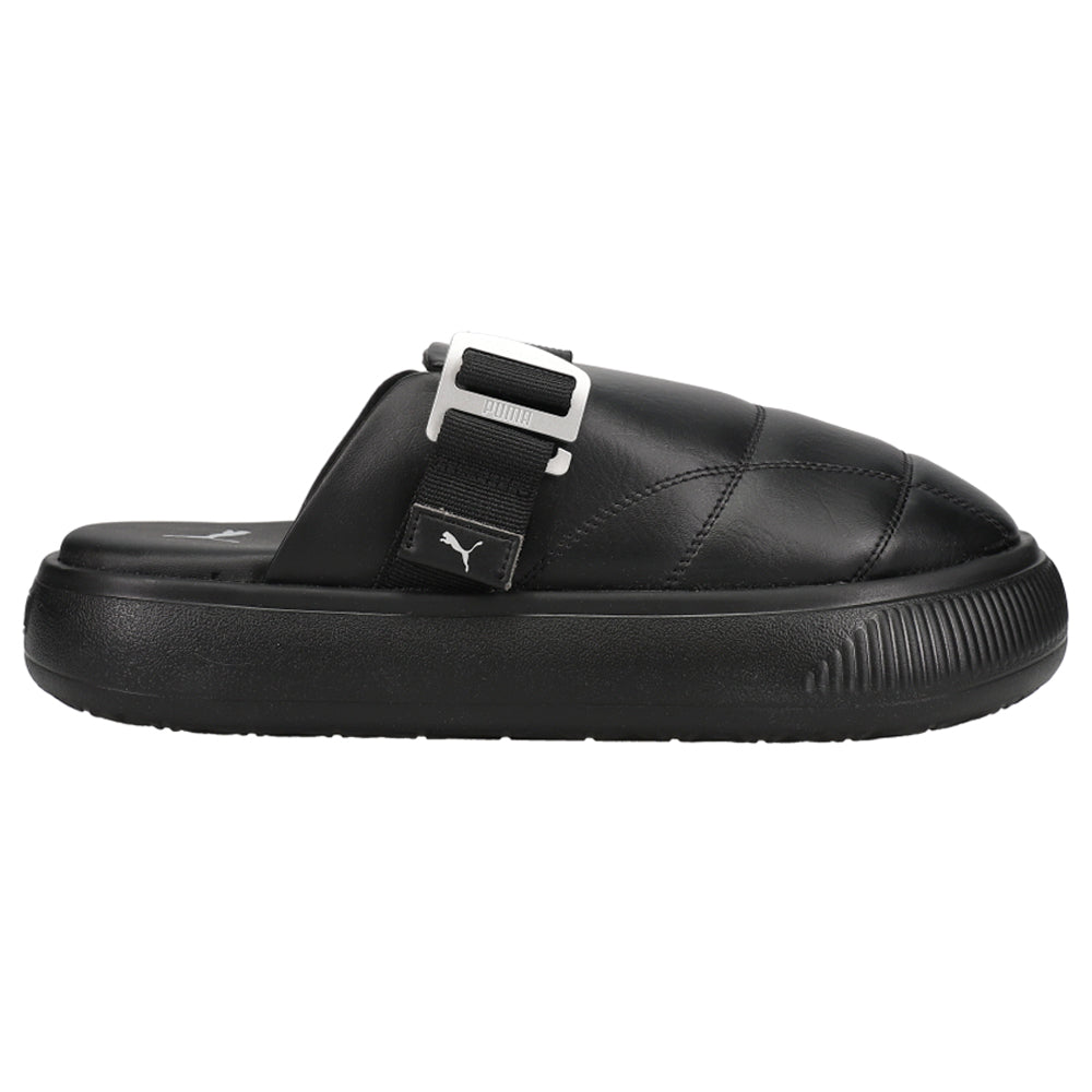 PUMA Suede Mayu Quilted Leather Mules