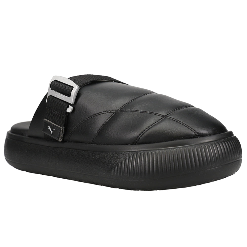 PUMA Suede Mayu Quilted Leather Mules