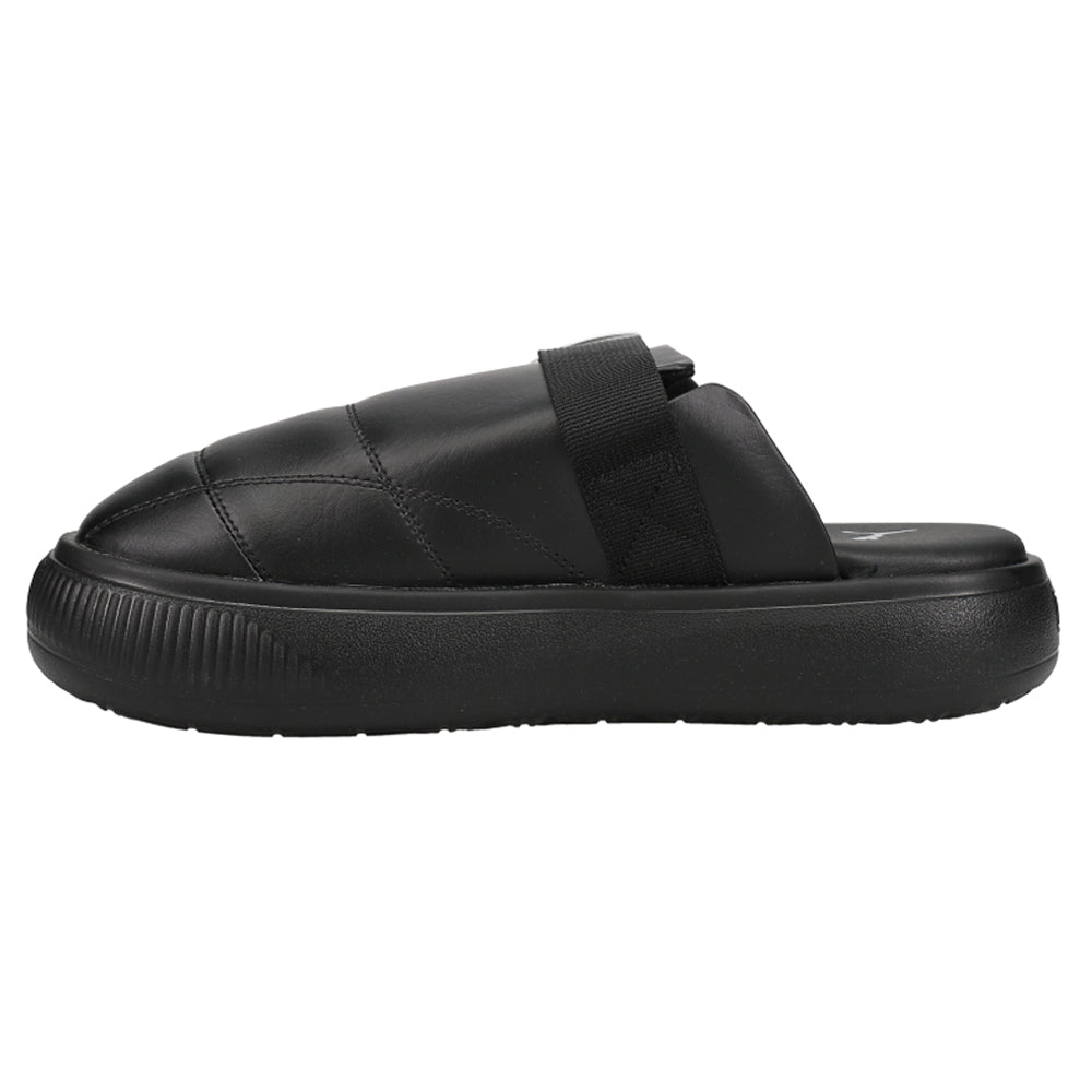 PUMA Suede Mayu Quilted Leather Mules