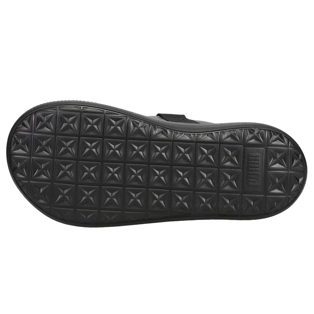 PUMA Suede Mayu Quilted Leather Mules
