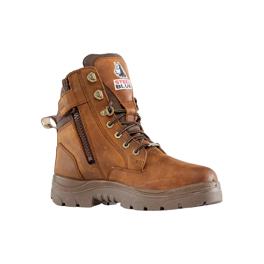 Steel Blue Work Boots Southern Cross Waterproof Soft Toe Work Boot