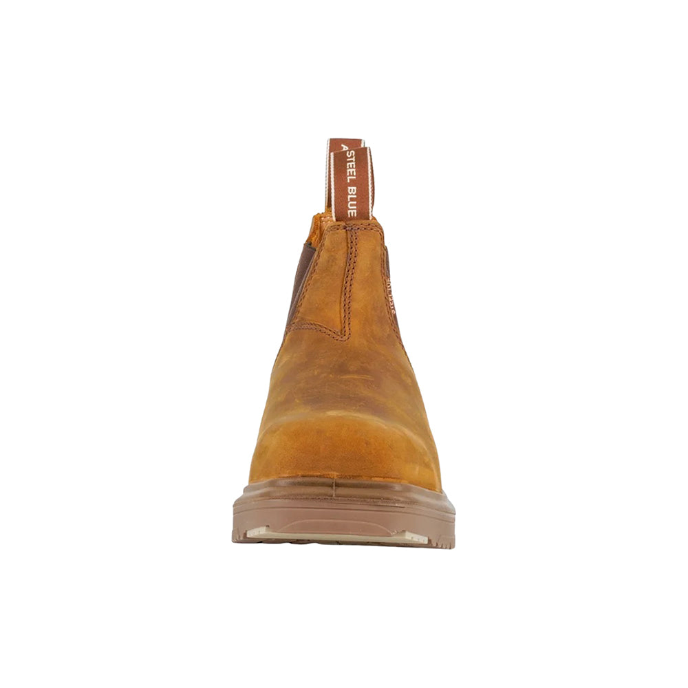 Steel Blue Work Boots Hobart Square Steel Toe Electrical Hazard Work Boot