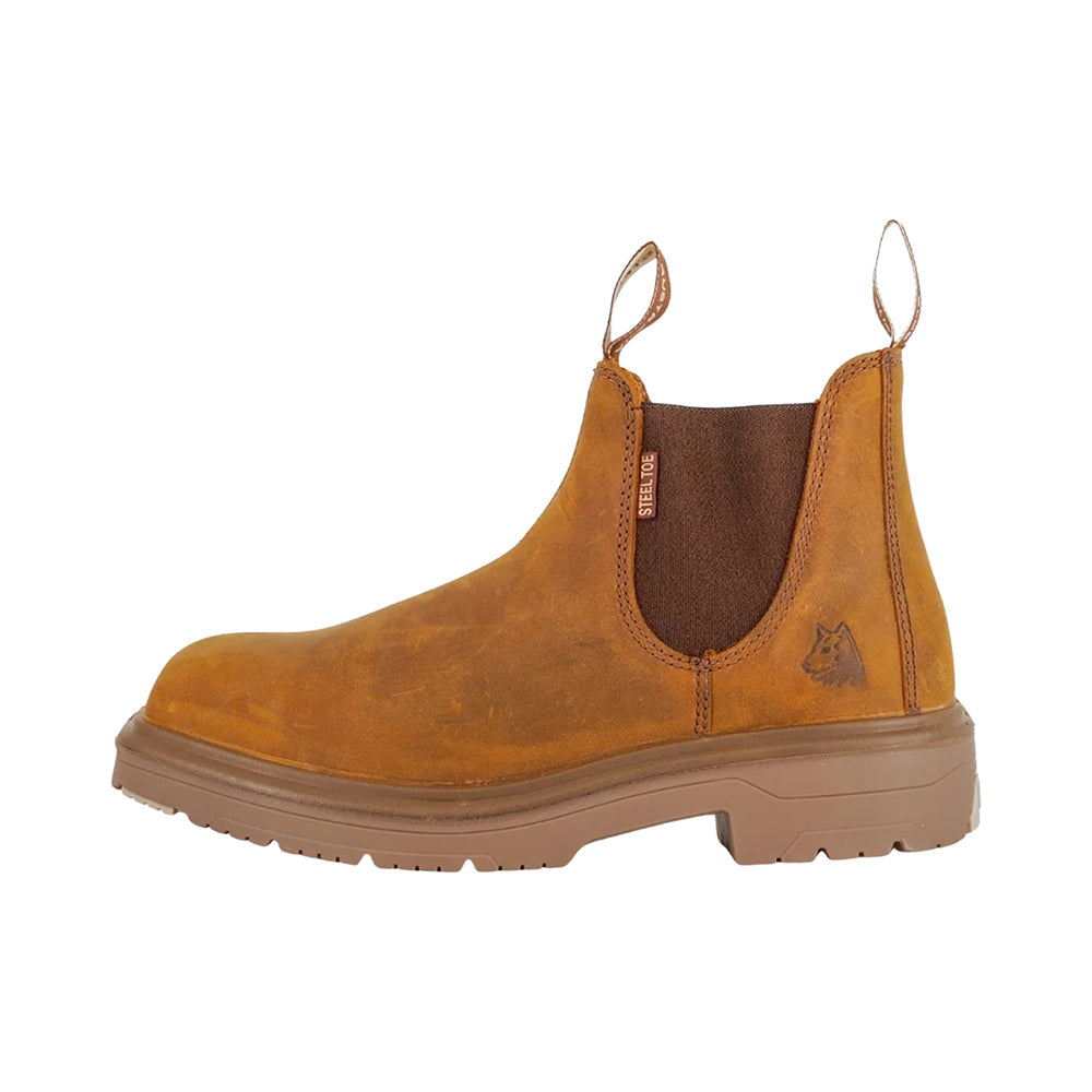 Steel Blue Work Boots Hobart Square Steel Toe Electrical Hazard Work Boot