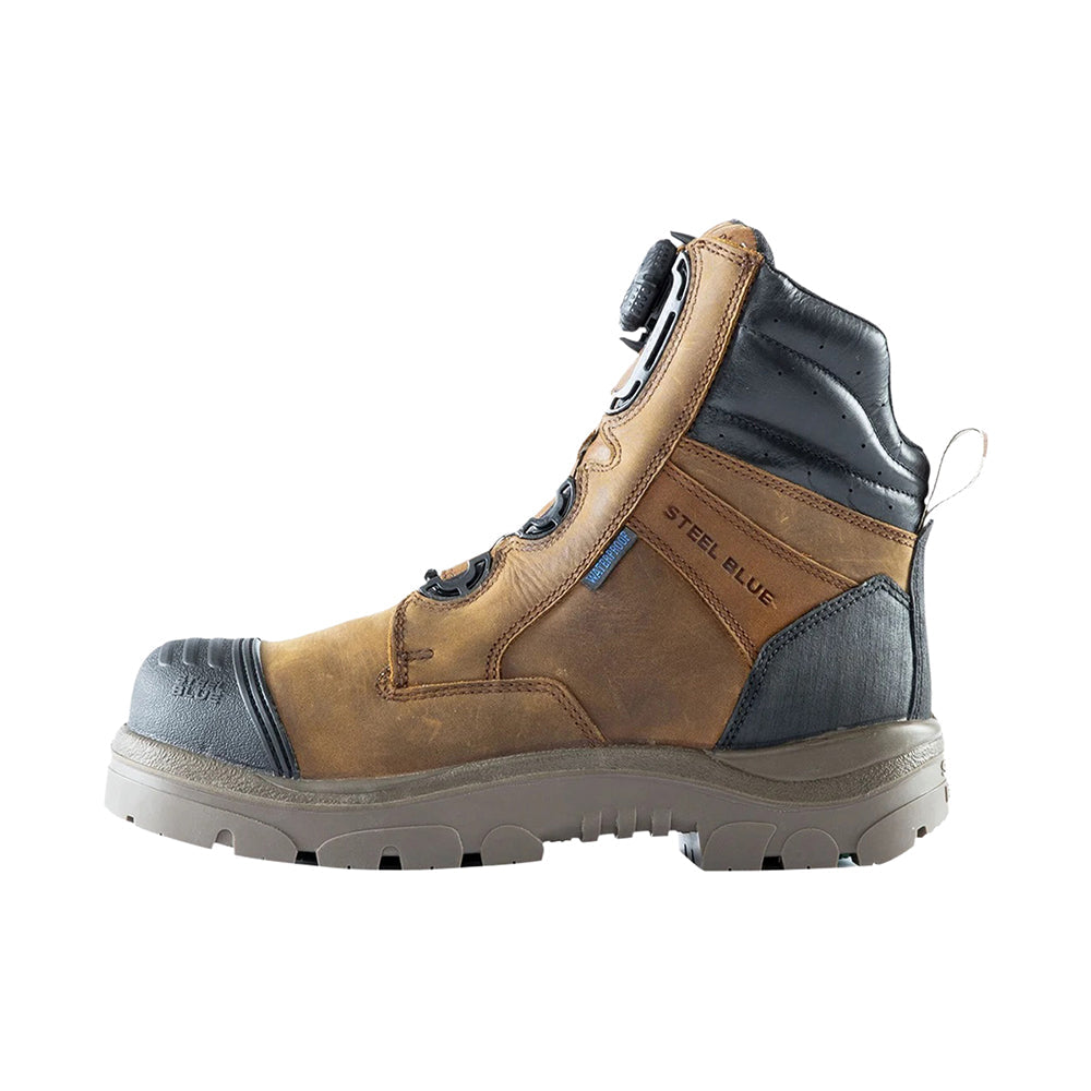 Steel Blue Work Boots Southern Cross BOA Waterproof Composite Toe Work Boot