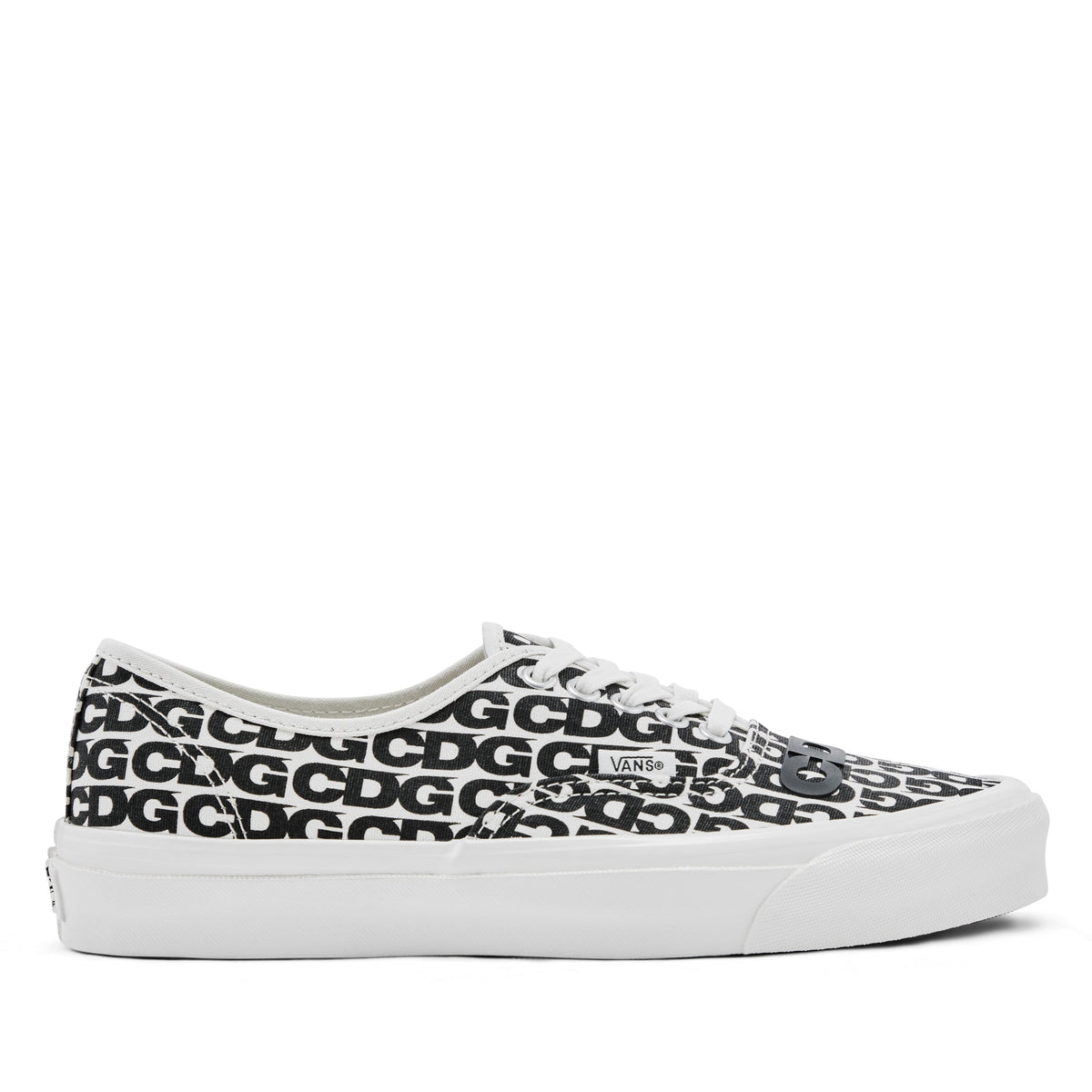 CDG - Vans Message Authentic - White/Black - unisex - Size US Men's 10.5 - view 4