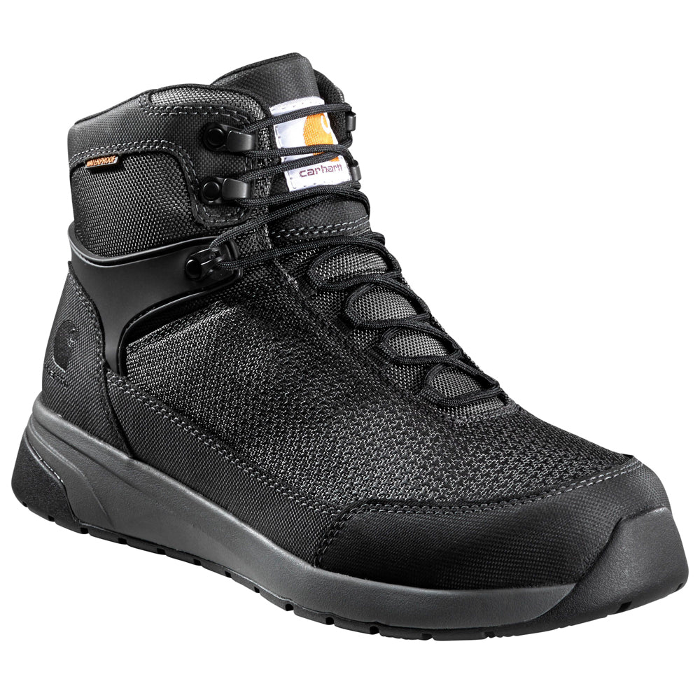 Carhartt Force 6 Inch Black Waterproof Nano Composite Toe Boot