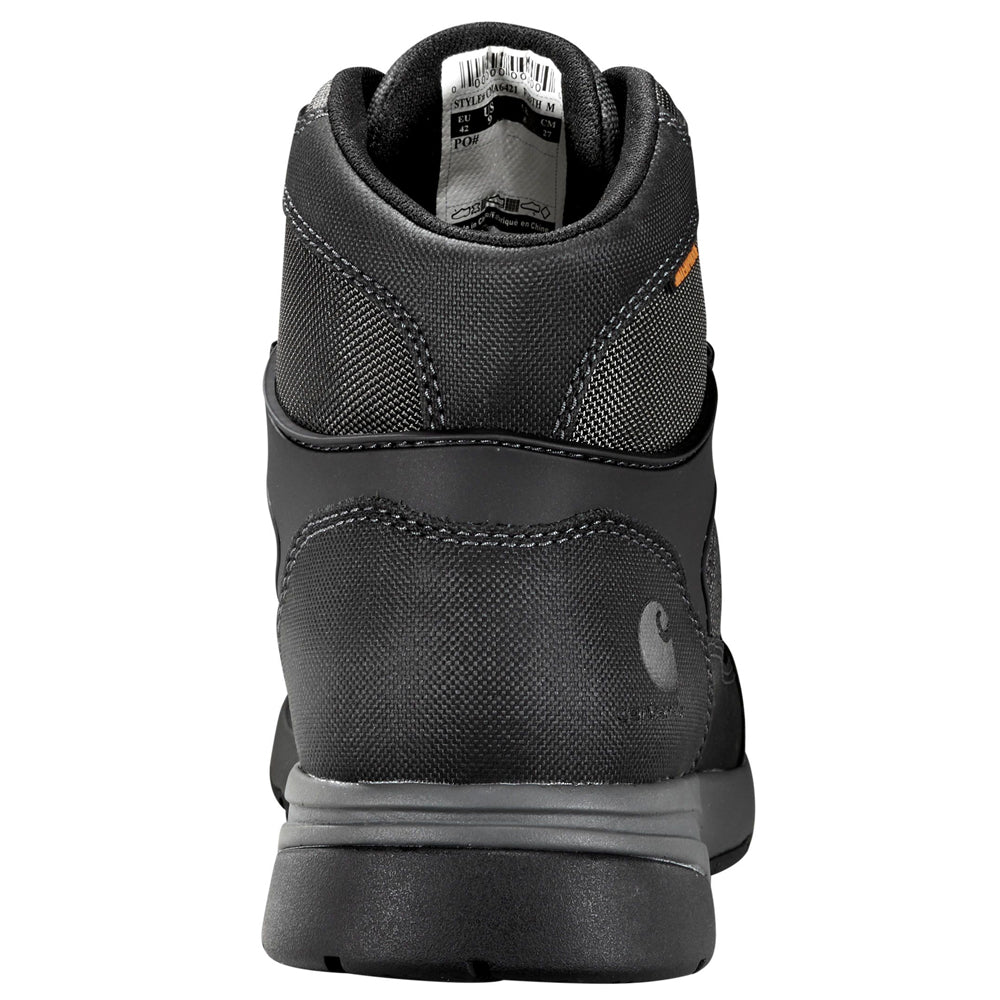 Carhartt Force 6 Inch Black Waterproof Nano Composite Toe Boot