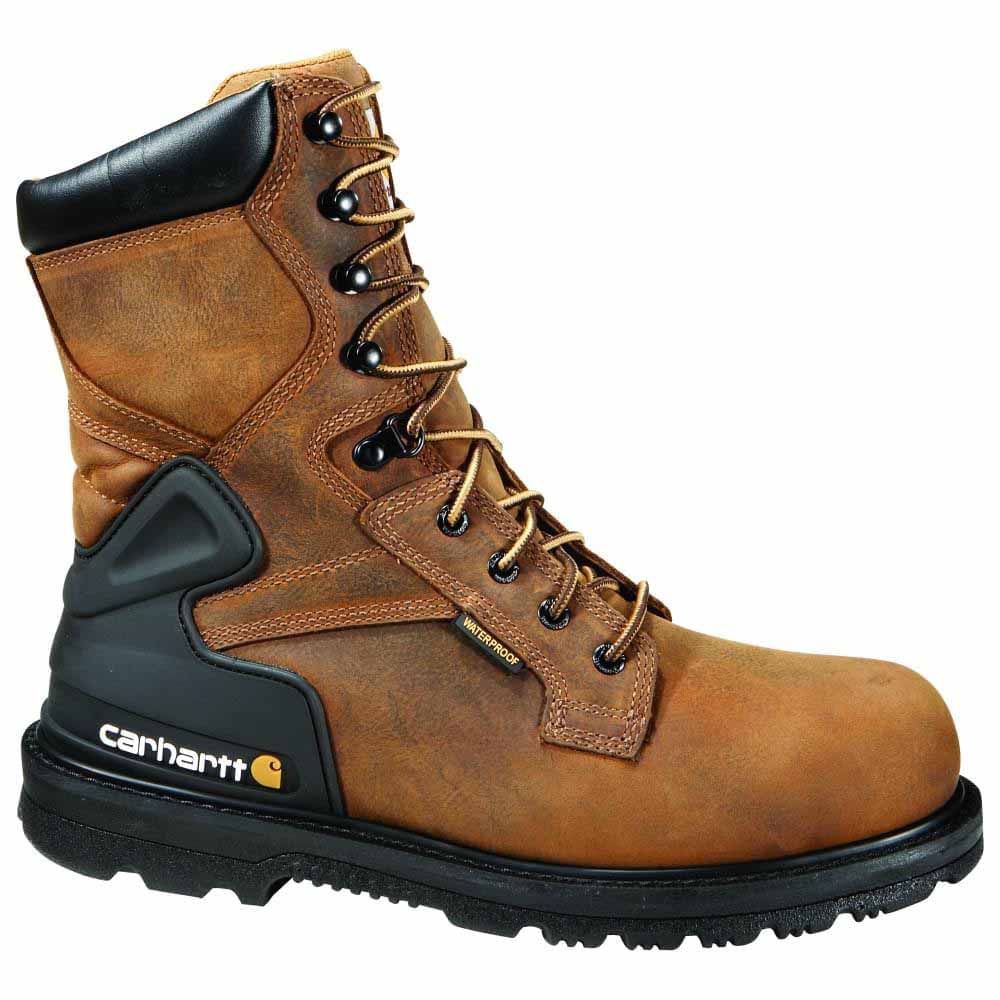 Carhartt 8 Inch Waterproof Non-Safety Toe EH Work Boot
