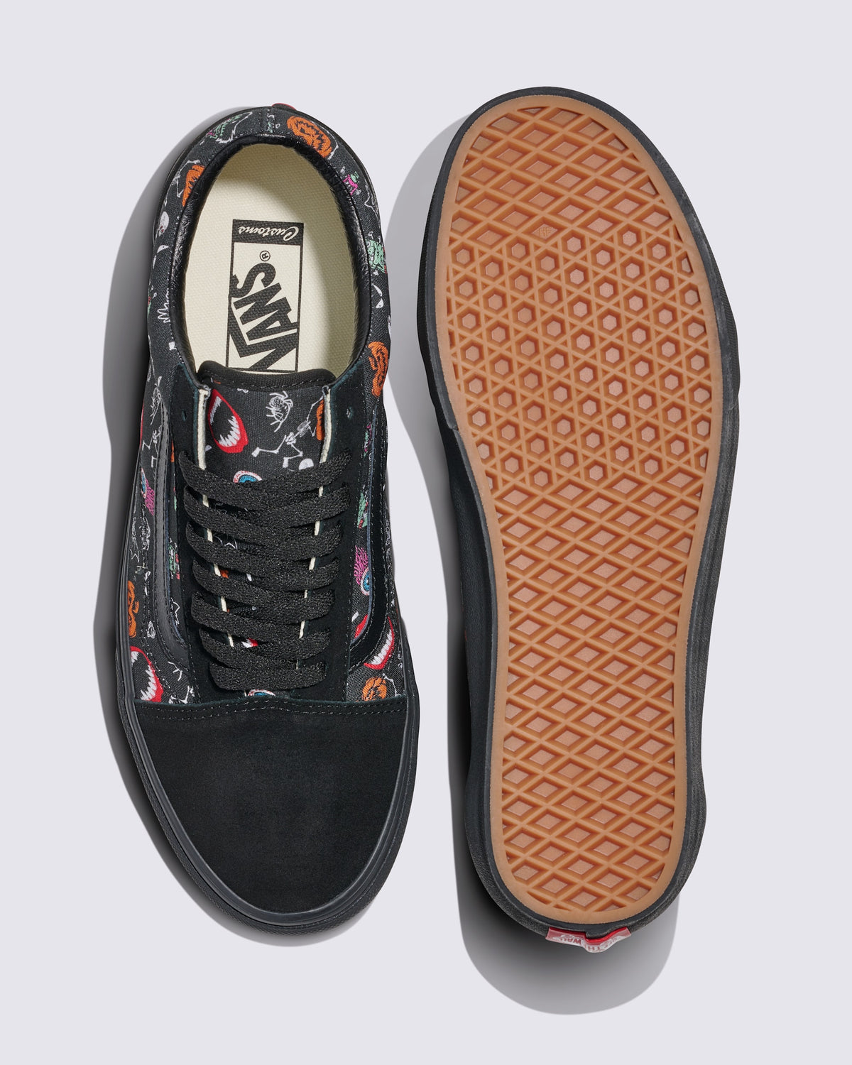 Vans Customs Old Skool Halloween Shoes - view 2