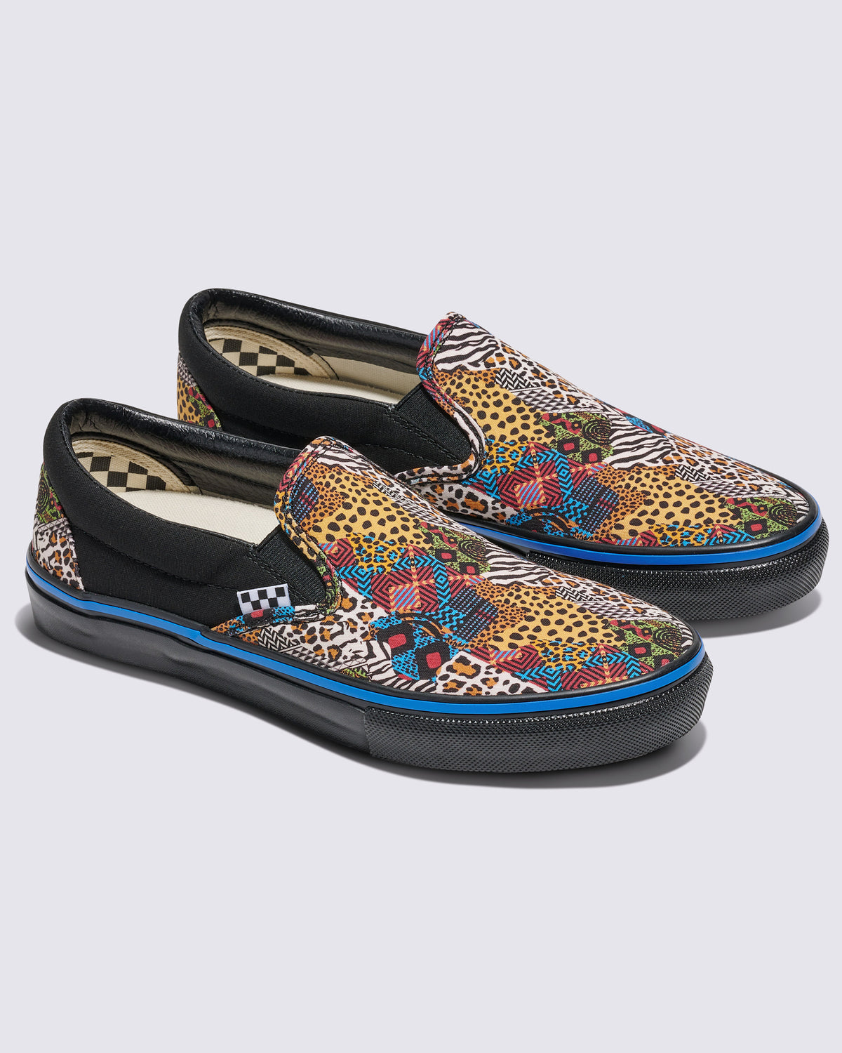 Vans Customs Skate Slip-On Shoes by Vans