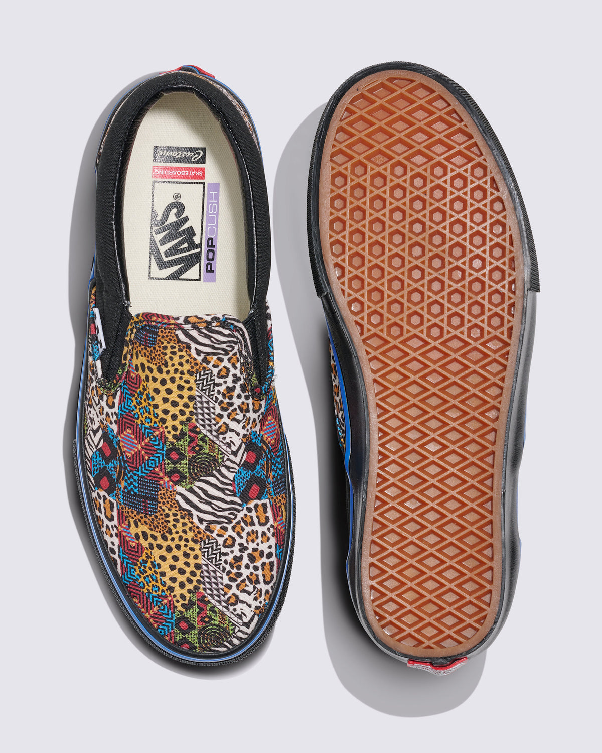 Vans Customs Skate Slip-On Shoes - view 3