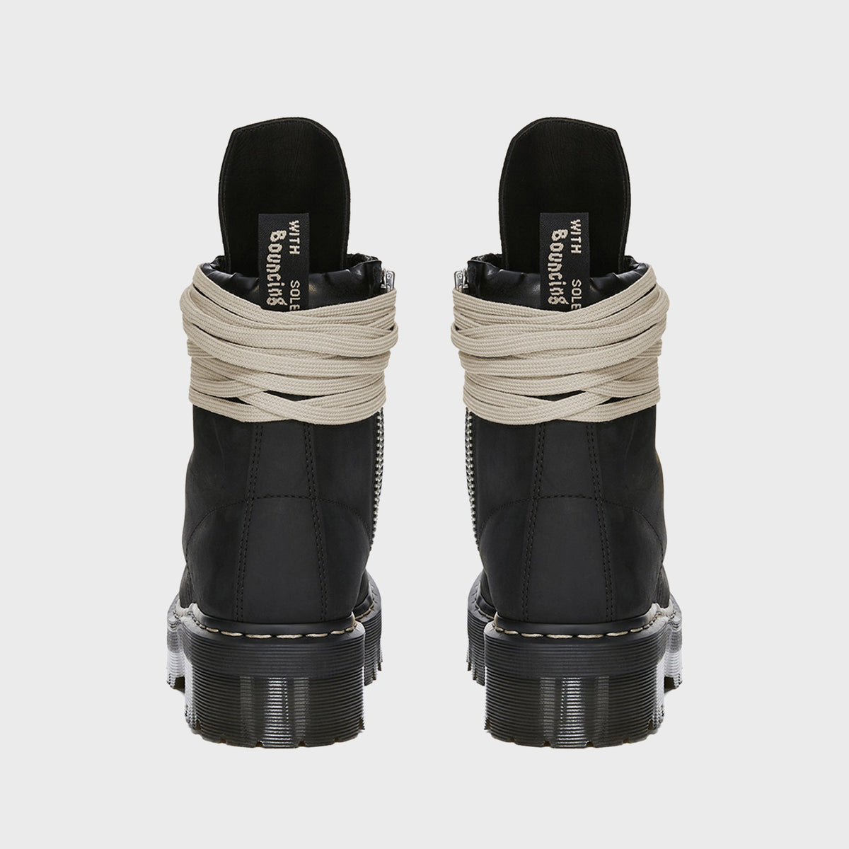 Dr. Martens x Rick Owens WMNS Quad Sole Steel Toe Boot - Black