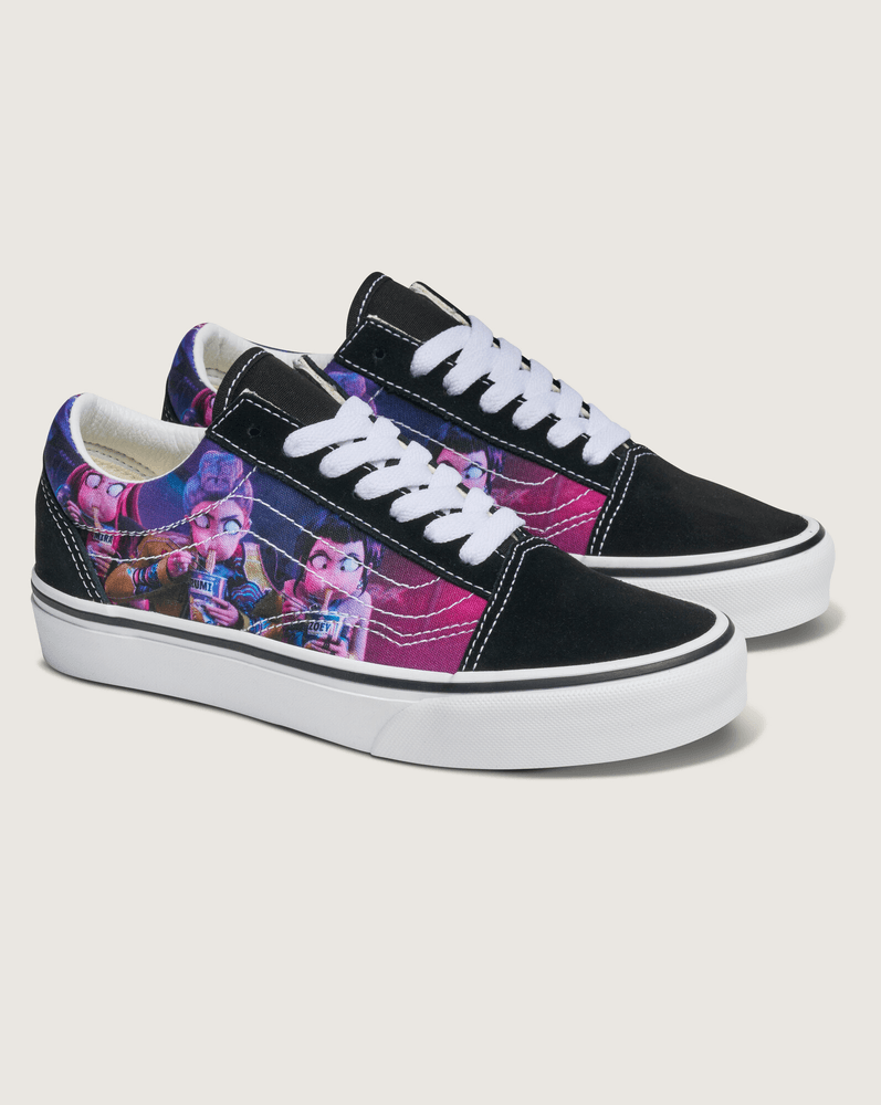 Kpop Demon Hunters x Vans Old Skool Ramen Rumi Mira Zoey Big Kids 6 Youth by Vans