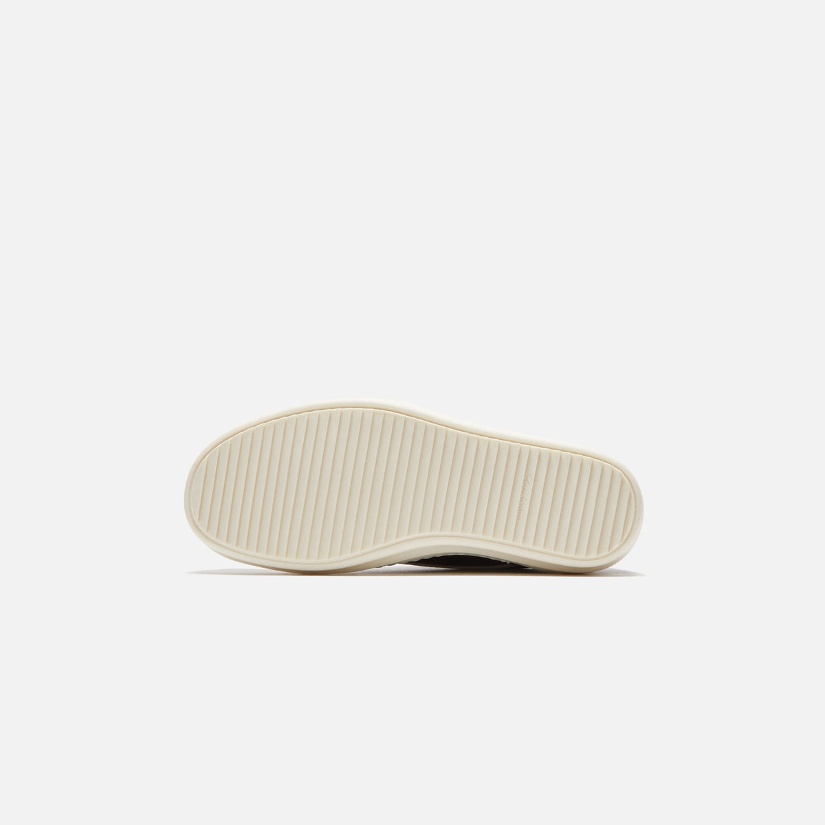 Rick Owens Vintage Sneakers - Black / Milk / Milk Scarpe in Pelliccia