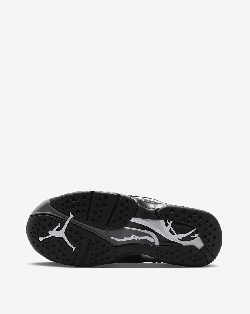 Jordan Big Kids' Air Jordan 8 Retro Chrome – Sole View
